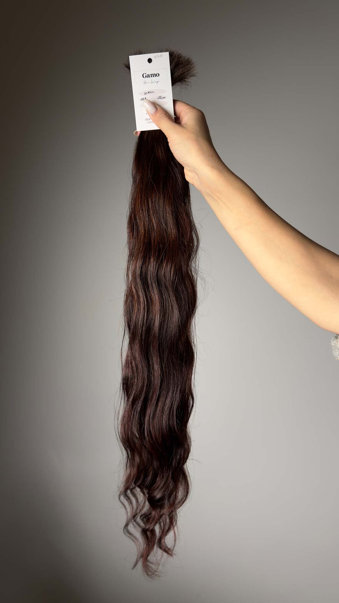 Slavic Hair | 72 cm | 109 g | 100% human hair  (#0214)
