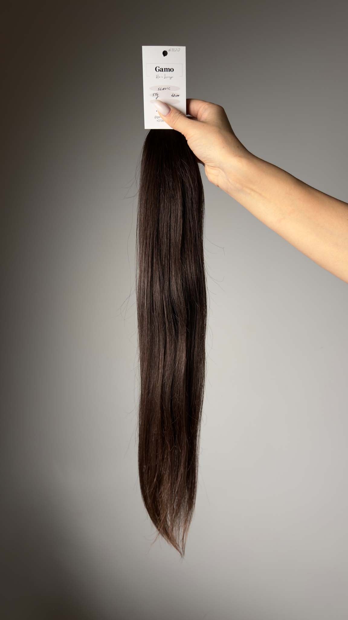 Slavic Hair | 62 cm | 55 g | 100% human hair  (#0220)