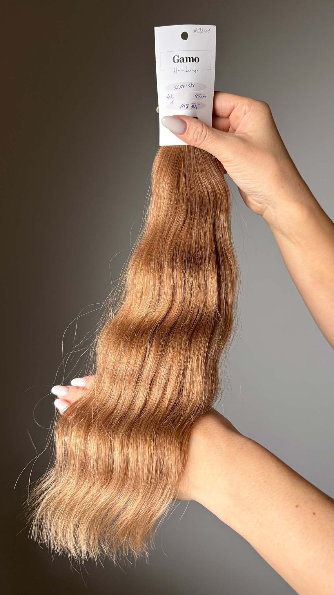 Slavic Hair | 40 cm | 48 g | 100% human hair  (#0241)