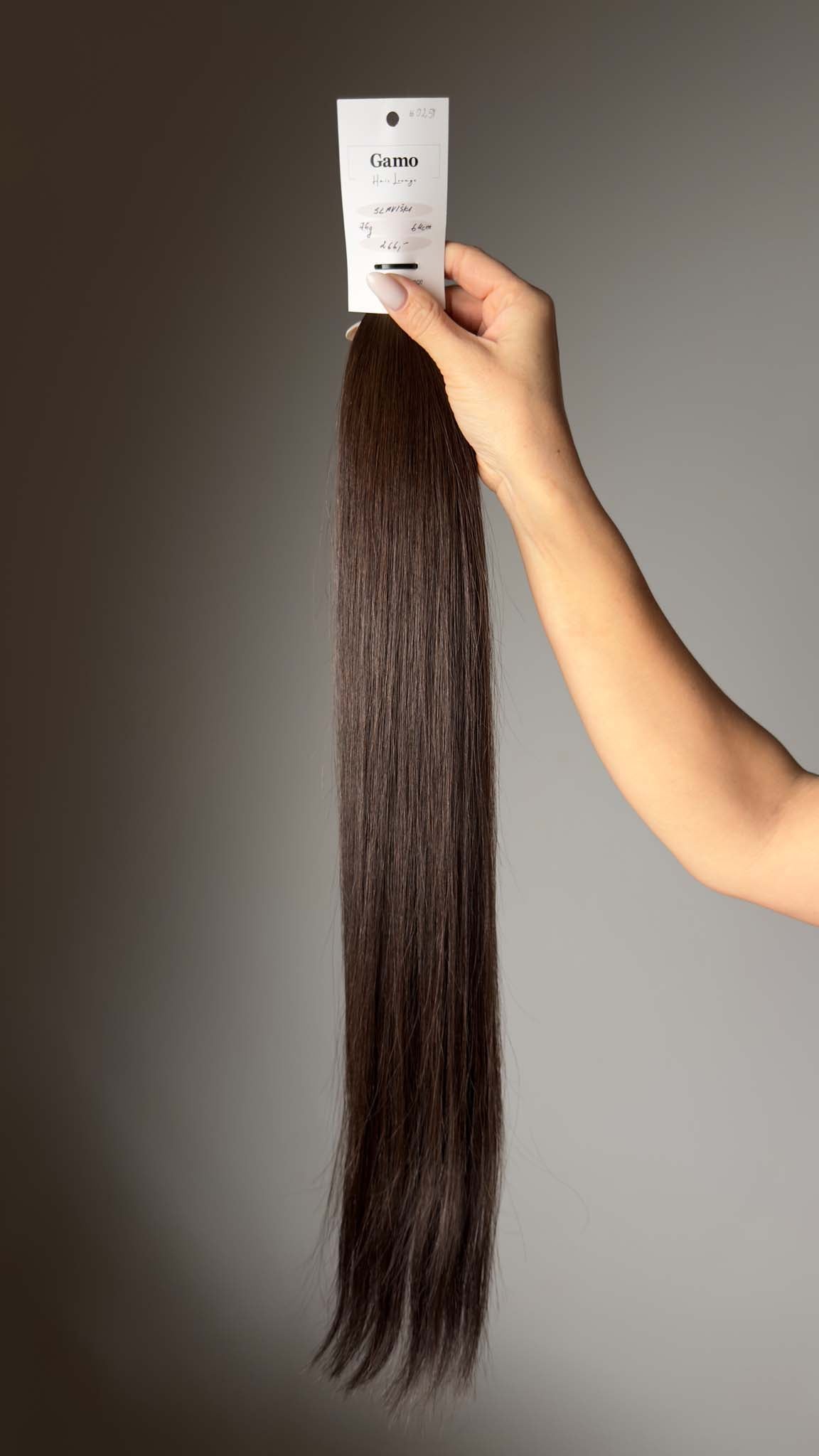 Slavic Hair | 64 cm | 76 g | 100% human hair  (#0251)